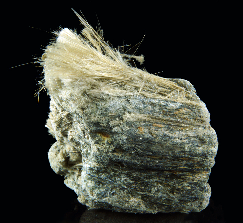 Balangeroite (TL) - Poggio San Vittore asbestos mine, Balangero, , Piedmont, Italy