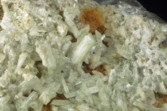 Paravauxite (TL) - Siglo XX mine, Llallagua, ,Potos Department, Bolivia