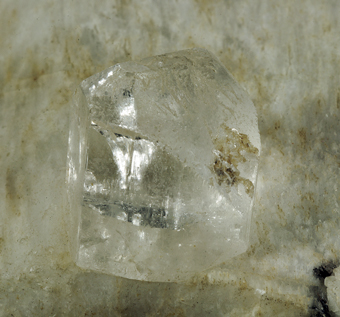 Topaz on Microcline - Gilgit, Gilgit district, FATA, Pakistan