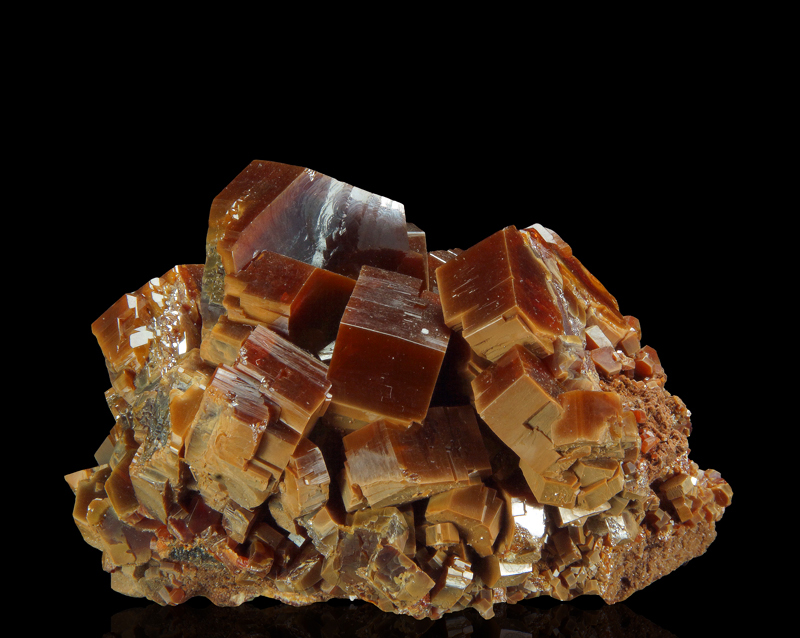 Vanadinite - Mibladen Mining district, Morocco