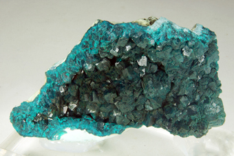 Dioptase - Mindouli, Mindouli district, Pool, Republic of Congo