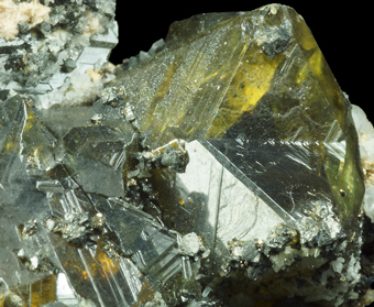 Sphalerite var. Cleiophane, Krushev Dol mine, Madan