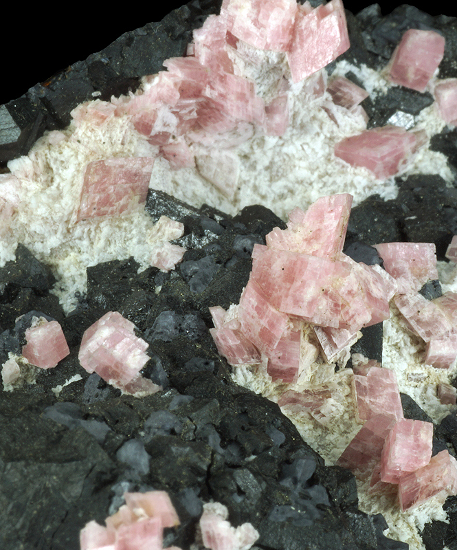 Rhodochrosite - Manuelita mine, Morococha, Yauli, Junn, Peru