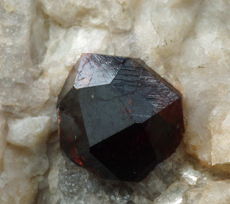 Almandine Garnet - Codera Valley, Lombardy, Italy