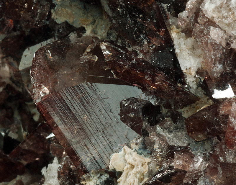 Axinite -(Fe) - Ras Koh Mountains, Kharan district, ,Balochistan, Pakistan