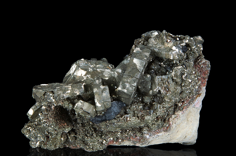 Pyrite, Pyrrhotite - Santa Eulalia, Aquiles Serdn, Chihuahua, Mexico