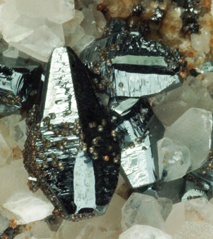 Hematite, Calcite, Andradite Garnet - N'Chwanning II mine, KMF, North Cape, South Africa