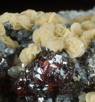 Sphalerite, Galena - Cerro de Pasco, Pasco, Peru