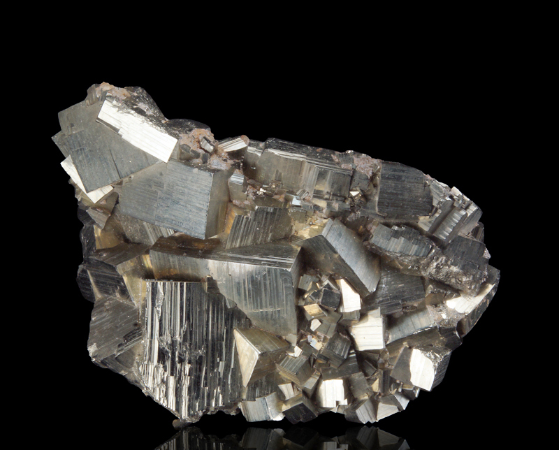 Pyrite - Niccioleta mine, Massa Marittima, ,Tuscany, Italy