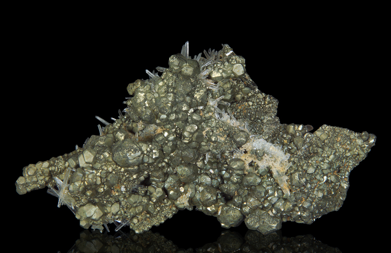 Pyrite and Quartz - Brosso Mine, Brosso - Italy