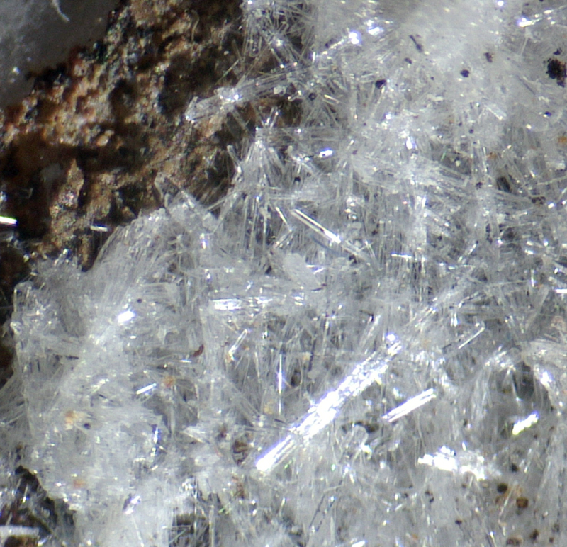 Dundasite, Baryte - San Giovanni mine, Iglesias, Sardinia, Italy