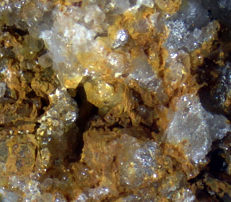 Bismutite, Fluorite - Clara mine, Freiburg, Baden-Württemberg, Germany