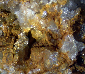 Bismutite, Fluorite - Clara mine, Freiburg, Baden-Württemberg, Germany