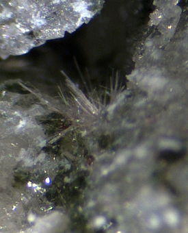 Korobitsynite (TL), Serandite, ? - Lovozeresky district, Kola, Murmansk, Russia