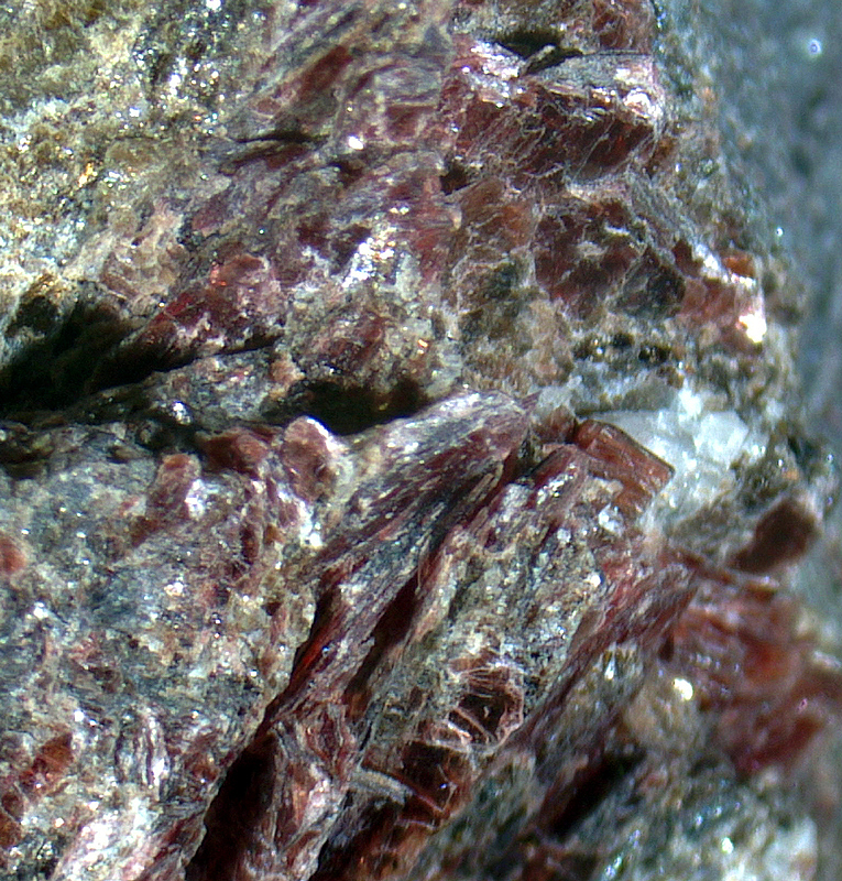 Alurgite Mica - Prabornaz Mine, Aosta Valley, Italy