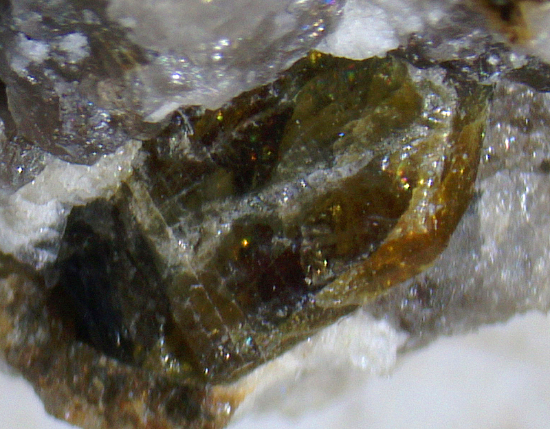 Monazite - Cuzzago mine, Premosello Chiovenda, Piedmont, Italy