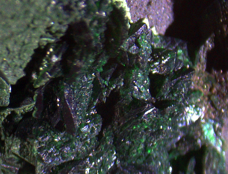 Cuprite, Malachite - Kolwezi Mining district, Lualaba, DR Congo