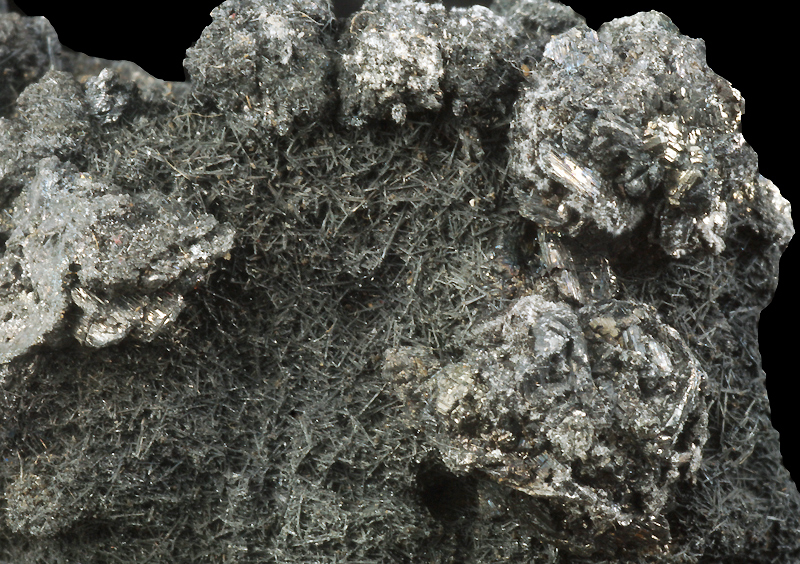 Jamesonte, Zinkenite, Stannite - San Jos mine, Oruro City, Bolivia