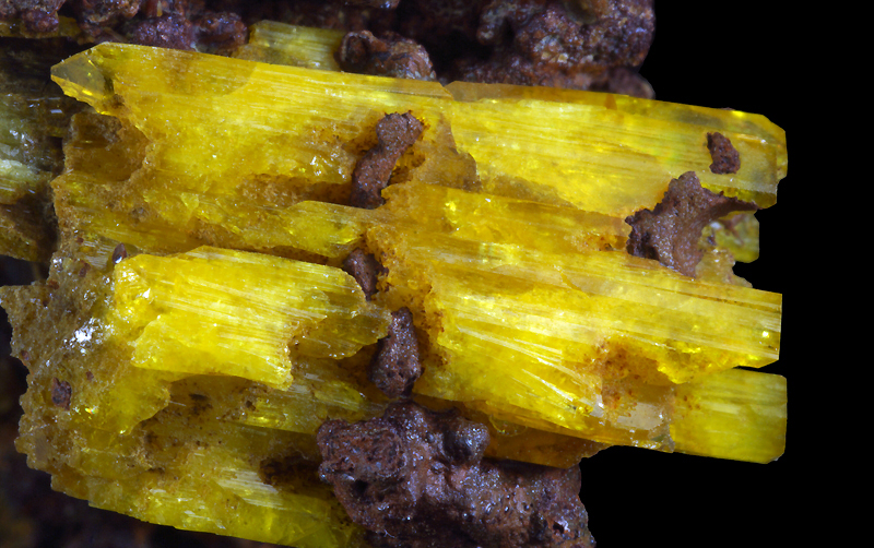 Legrandite - Ojuela mine, Mapimi, Durango, Mexico