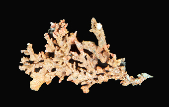 Copper (native)-  Oumjrane mining area, Tinghir, Dra-Tafilalet, Morocco