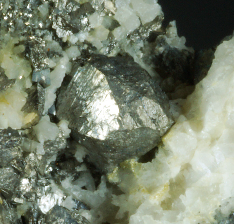 Arsenopyrite, Stolemberg mine, Gressoney-la-Trinit, Valley of Aosta, Italy.