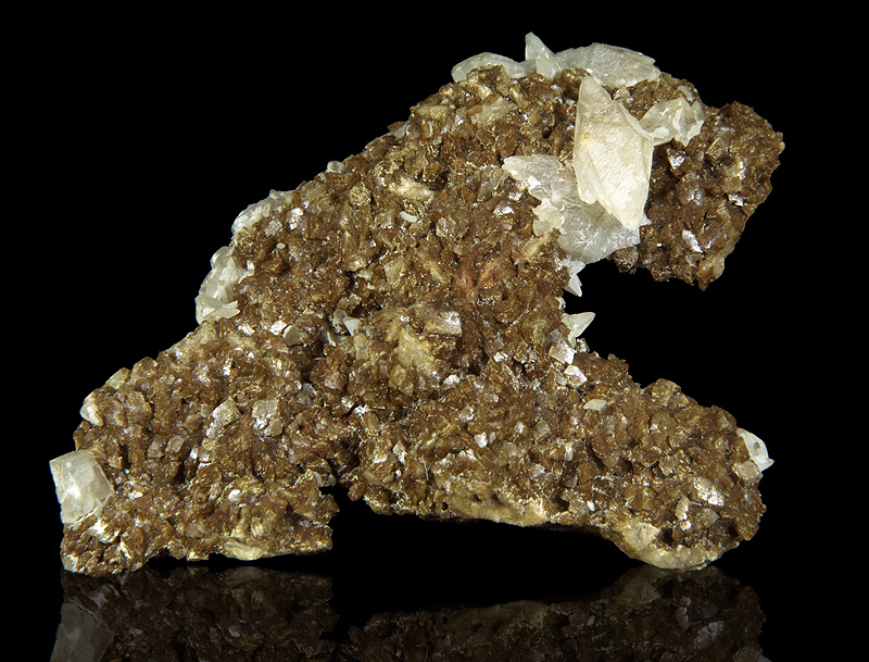 Calcite, Siderite - Alfenza mine, Crodo, Piedmont, Italy
