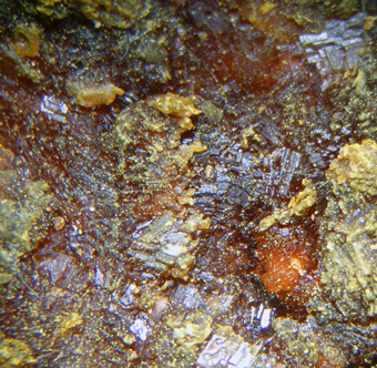 Romerite - Alcaparrosa mine, Calama, Antofagasta Region, Chile