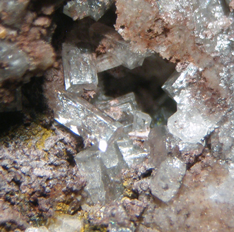 Caracolite (TL) - Lolon shaft, Challacollo mine, Antofagasta Region, Chile