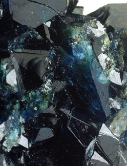 Lazulite - Rapid Creek, Dawson Mining district, Yukon, Canada