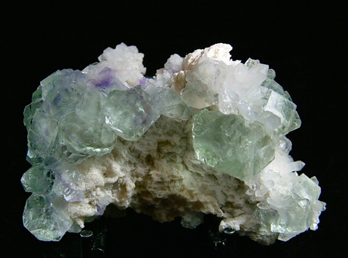 Fluorite with Quartz - Chenzhou Prefecture, Hunan Province, China