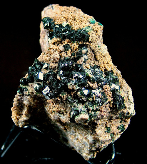 Libethenite - Katanga Copper Crescent, Katanga (Shaba), Democratic Republic of Congo (Zare)