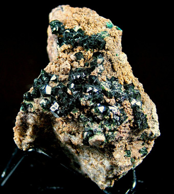 Libethenite - Katanga Copper Crescent, Katanga (Shaba), Democratic Republic of Congo (Zare)
