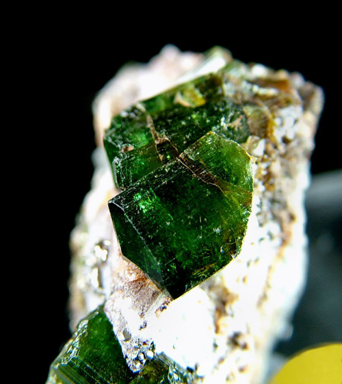 Chrome-Tourmaline (Dravite) with Pyrite - Commander Mine, Nadonjukin, Simanjiro District, Manyara Region, Tanzania