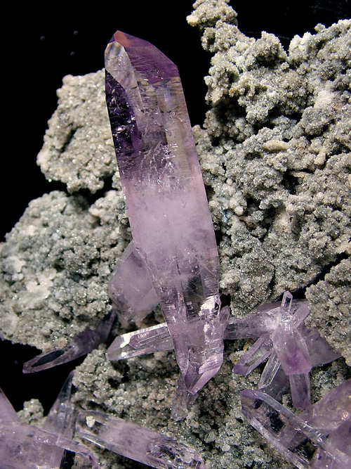 Amethyst Quartz - Mun. Las Vigas de Ramrez (Mun. de Profesor Rafael Ramrez), Veracruz, Mexico