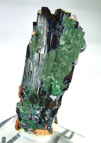 Azzurrite with Malachite - Tsumeb, Oshikoto Region, Namibia