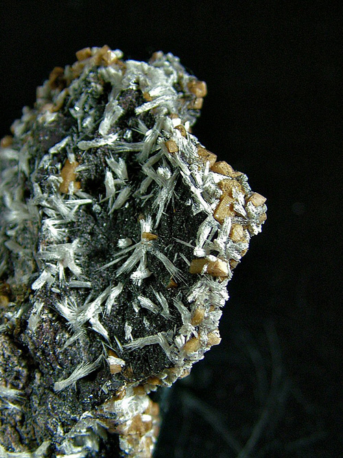 Bultfonteinite with Olmiite - N'Chwaning II Mine, Kuruman, Kalahari manganese field, Northern Cape, South Africa