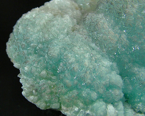 Hemimorphite - San Antonio Mine, Santa Eulalia Mining District, Chihuahua, Mexico