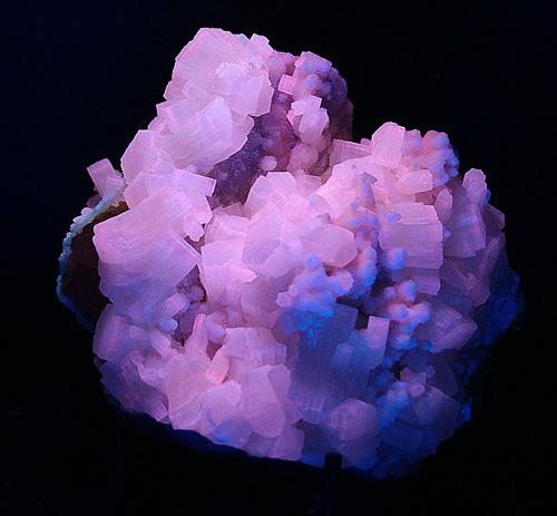 Aragonite with Sulphur and Calcite - Giumentaro Mine, Capodarso, Enna, Enna Province, Sicily, Italy