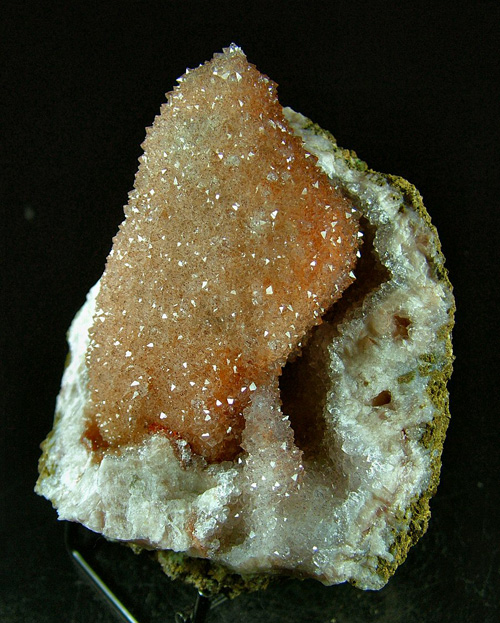 Chalcedony pseudomorph after unknown mineral - Nashik District, Nashik Division, Maharashtra, India