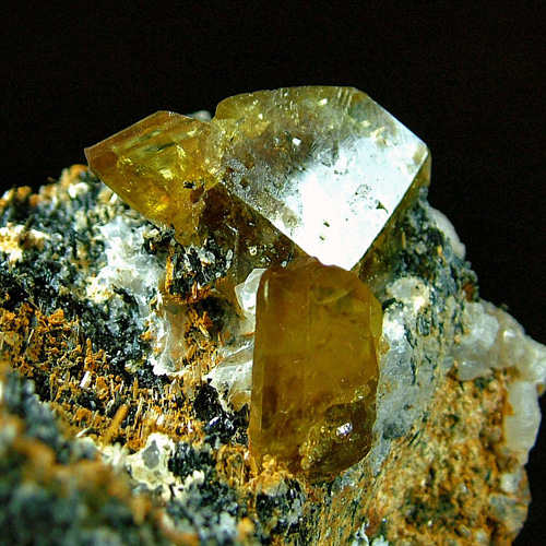 Titanite with Ferro-Actinolite - Mulla Ghori, Khyber District, Khyber Pakhtunkhwa Province, Pakistan