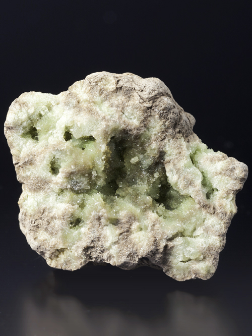Anapaite - Santa Barbara Mine, Santa Barbara lignite district, Upper Valdarno, Tuscany, Italy