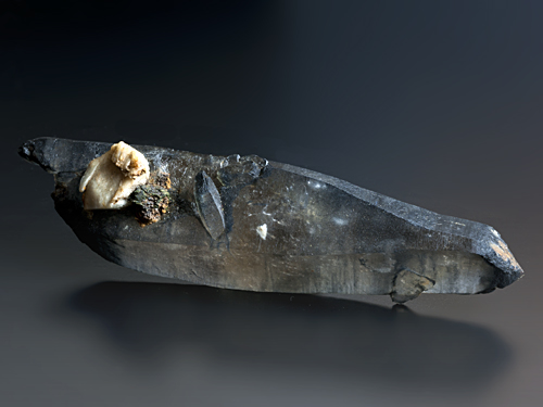 Quartz var Smoky QUartz, Aegyrine - Mt. Malosa, Zomba, Malawi