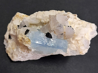 Beryl var. Aquamarine - Shigar Valley, Shigar District, Gilgit-Baltistan, Pakistan