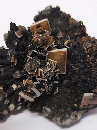 Baryte - Quiruvilca Mine, Quiruvilca District, Santiago de Chuco Province, La Libertad, Peru