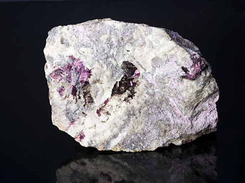 Erythrite - Bou Azzer mining district, Dra-Tafilalet Region, Morocco