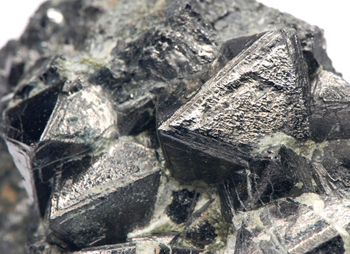 Magnetite - Traversella Mine, Val Chiusella, Province of Torino, Piemonte, Italy