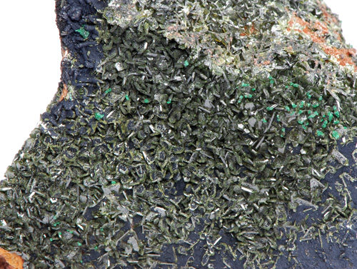 Olivenite - Mine du Cap Garonne, Pradet, Var, Provence-Alpes-Cte d'Azur, France