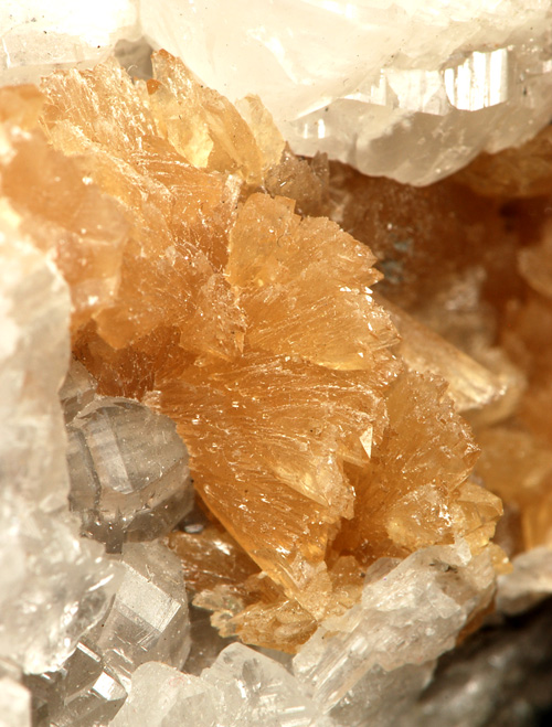 Barytocalcite and Witherite - Nentsberry Haggs Mine, Alston Moor District, North Pennines, Cumbria, England, UK