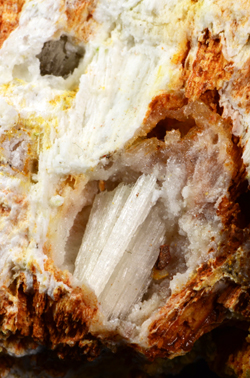 Witherite - S'Ortu Becciu Mine, Donori, Cagliari, Sardegna, Italy