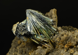 Antimonite - Miniera del Tafone, Manciano, Grosseto province, Toscana, Italy